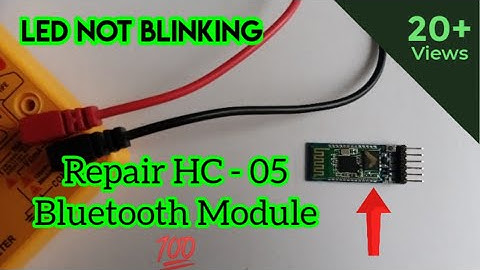 how to repair HC - 05 Bluetooth Module || Bluetooth is not working | solution | tech&you | #arduino