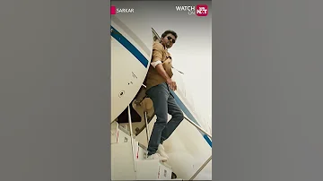 What A Stylish Entry Sarkar Thalapathyvijay Varalakshmi Sunnxt Shorts 