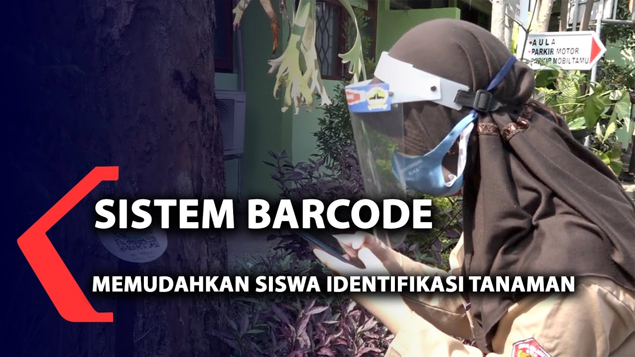 Sistem Barcode, Memudahkan Siswa Identifikasi Tanaman