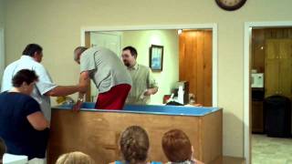 Center Hill's First Baptism inside our own church - 8-7-11