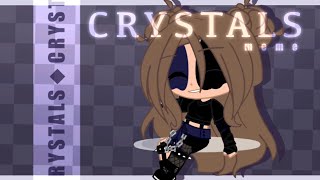 Crystals Animation Meme || Gacha || Gift - @SSHUSUAJ