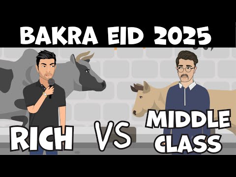 Bakra Eid 2025 | Rich vs Middle class | Rap Battle