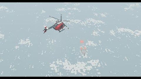 Rescuing From a Helicopter Crash | Stormworks
