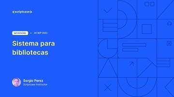 Scriptcase - Sistema para bibliotecas 1/2