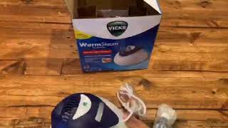 Unboxing The Vicks Vaporizer