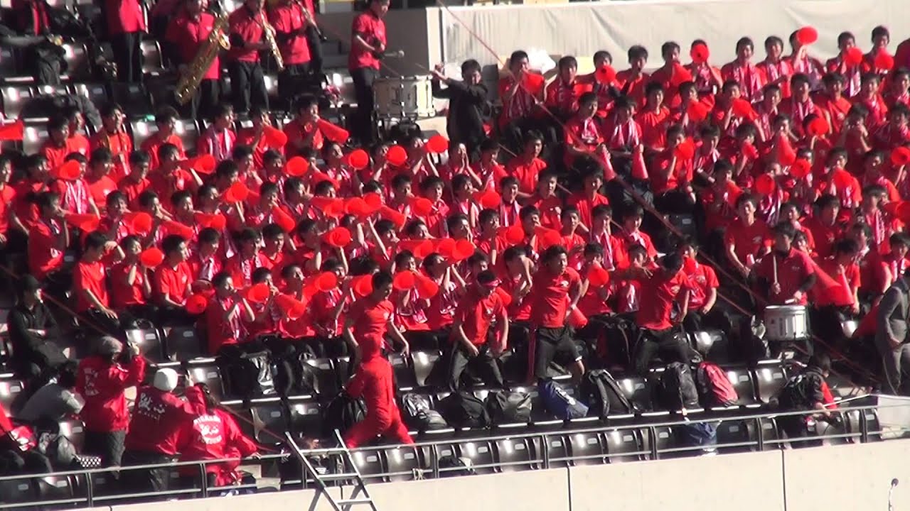 高校サッカー 東福岡の楽しい応援 Youtube