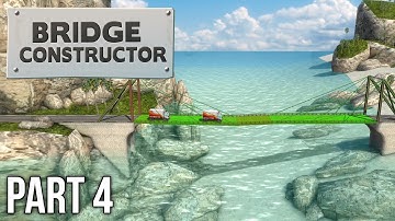 Bridge Constructor | Walkthrough Gameplay | Part 4 | Central Mainland | Xbox One