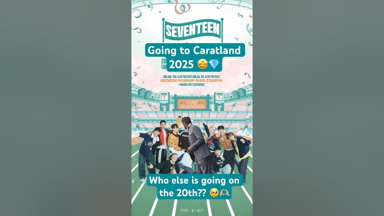 Seventeen Caratland 2025 who is going? 🥹🫰🏼💎 seventeen caratland kpop concert southkorea