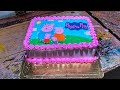 Peppa Pig Photo Cake | Peppa Pig Photo Cake Decorating |Peppa Pig Birthday Cake #FA_Cake_Wala