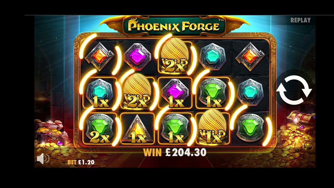 Phoenix Forge Big Win from Base game!! 👌👌 on 1.20£ Bet.
