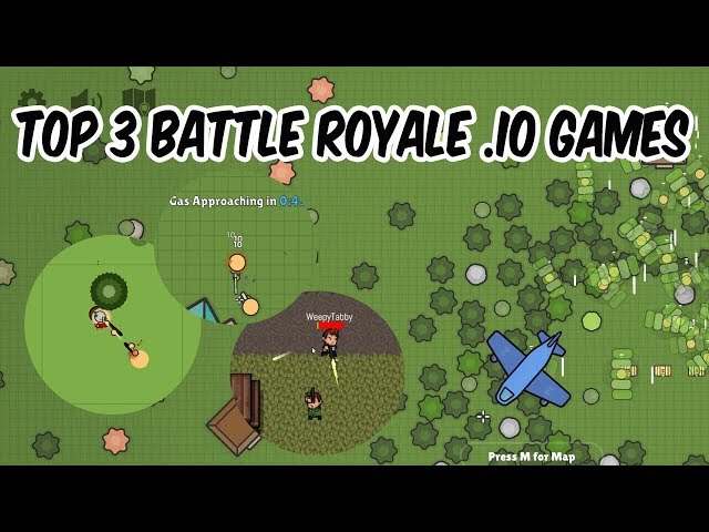 Top 5 FREE Battle Royale Games (.io Edition) 