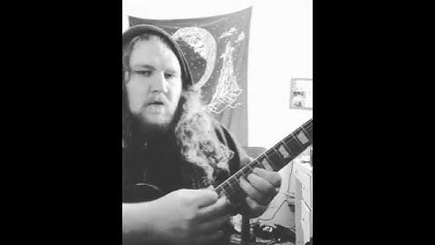 Thumbnail of Ozzy Osbourne - I don't Wanna Stop Guitar solo cover #Shorts