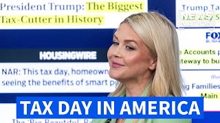 Karoline Leavitt Says Economic Data Proves Trumps Tax Cuts Are Working