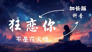 不是花火呀 - 狂恋你 【加长版】( 用我的手牽著你向前走,不願再讓你低頭 ) 【动态歌词】