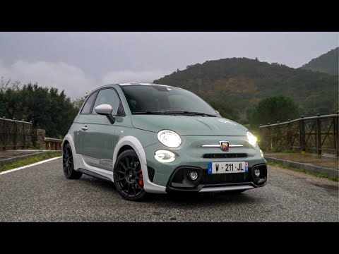 Essai Ilan Affronte La Tempete Avec L Abarth 695 70th Anniversario Youtube