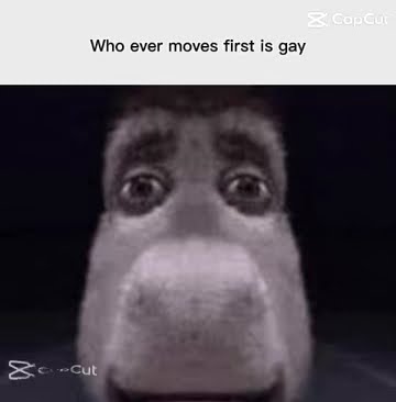Whoever moves first is gay - YouTube