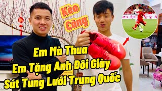 Phan Văn Đức thách đấu DKP nếu thua tặng ngay đôi giày ghi bàn giúp ĐT Việt Nam hạ Trung Quốc 3-1