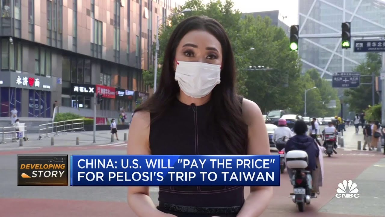 White House decries China’s heated rhetoric over Nancy Pelosi’s Taiwan trip