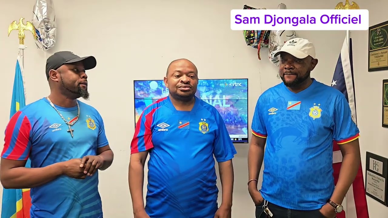 LA COMMUNAUTE CONGOLAISE DE DALLAS EN PLEINNE MOBILISATION POUR SOUTENIR LES LEOPARDS  A MEXIQUE 