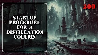 300. Startup Procedure for a Distillation Column | Chemical Engineering | The Engineer Owl #mass