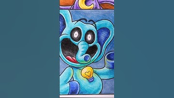 How to Color Bubba Bubbaphant | Poppy Playtime Smiling Critters Coloring Pages