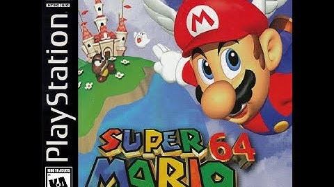 PLAYING SUPER MARIO 64 ON PS1