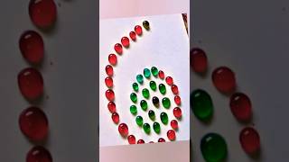 quick rangoli design💜😍 #shorts#rangoli #kolam#youtuber#cricket diwalirangoli rangolidesign....r