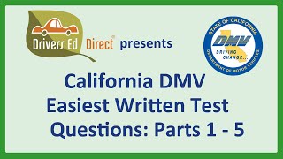 Easy California DMV Permit Test🍀 All 100 Easiest DMV Questions 🍀 DMV Green Series by Drivers Ed Direct Driving School 7,187 views 1 year ago 30 minutes
