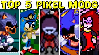 Top 5 Pixel Mods #3 - Friday Night Funkin'