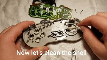 nintendo super famicom controller restoration full disassembly