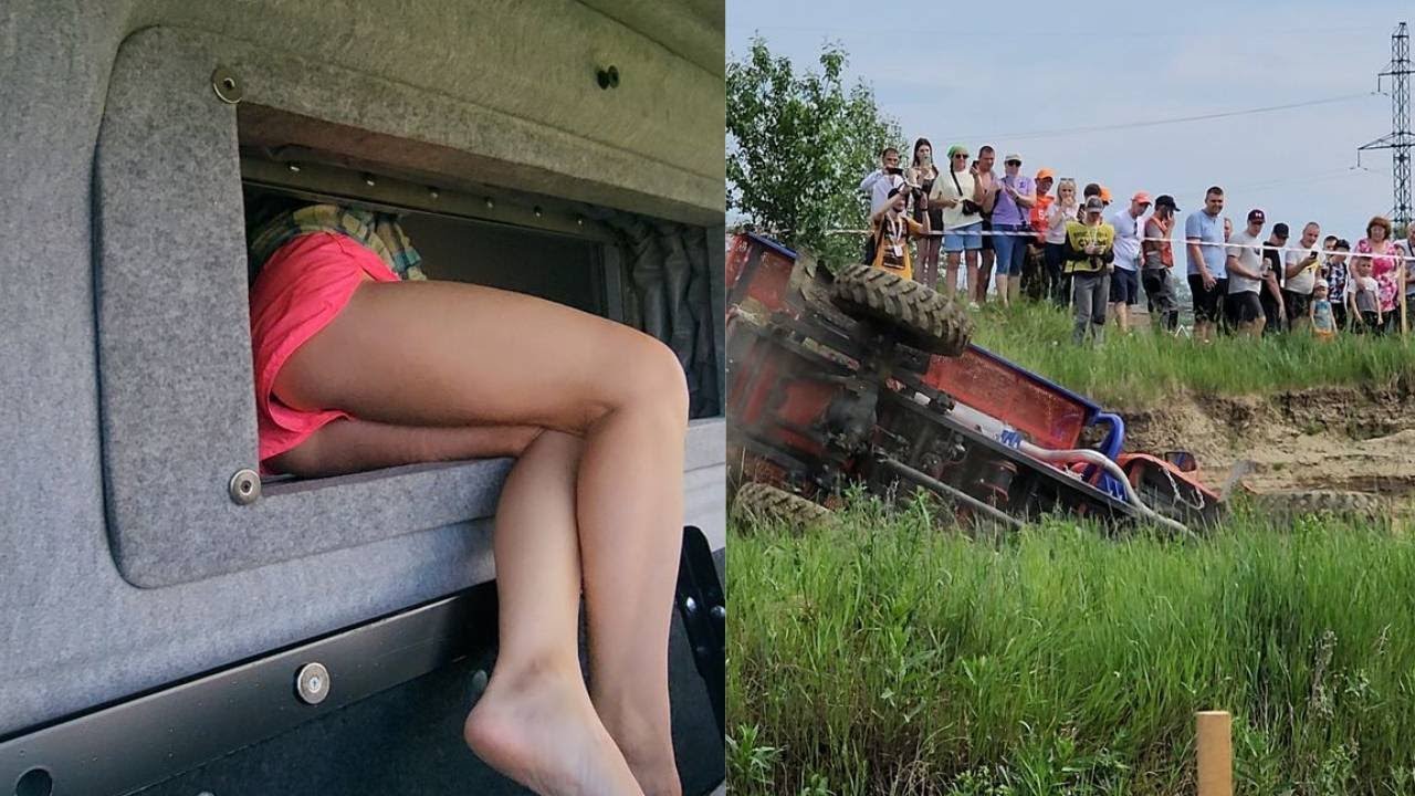 32. Первое ДТП. Прокатились по карьеру. Соревнования.