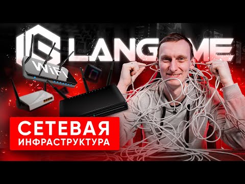 Разбор сетевой инфраструктуры в компьютерных клубах от LANGAME