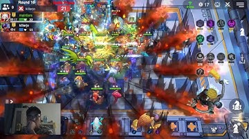 Auto Chess : 6 Warlock - 4 Witcher - 5 Egersis - 5 Demon - 2 Beast - 2 Wizard Synergy / @mainliars