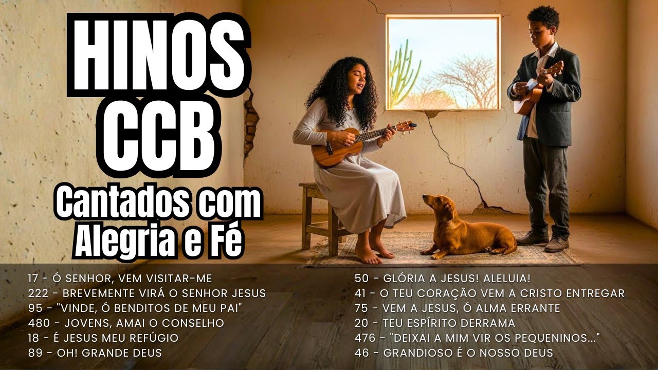 🙏 HINOS CCB CANTADOS EM UKULELE QUE EXPRESSAM GRATIDÃO, ALEGRIA ESPIRITUAL E TEMOR DIANTE DE DEUS 🎵