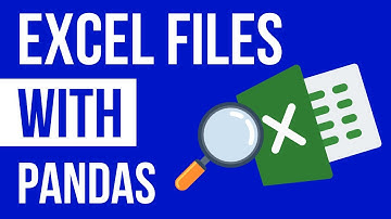 How to read and write excel files with Pandas using Python.