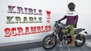 Триумф Скремблер1200ХС. Мотоцикл двойного назначения. Triumph Scrambler1200ХС