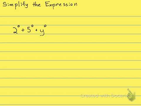 5.1.79 Simplify an Expression with Zero Exponents - YouTube