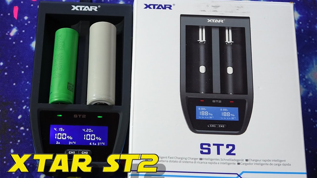 Cargador XTAR ST2 | Ultra rápido | ¿Quizá demasiado? 18650 battery case