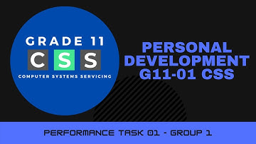 RUSH A - (G11-02 CSS PERFORMANCE TASK 1 - GROUP 1) #PERSONALDEVELOPMENT