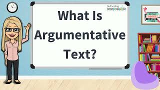 Argumentative Text Introduction - Third Grade Reading