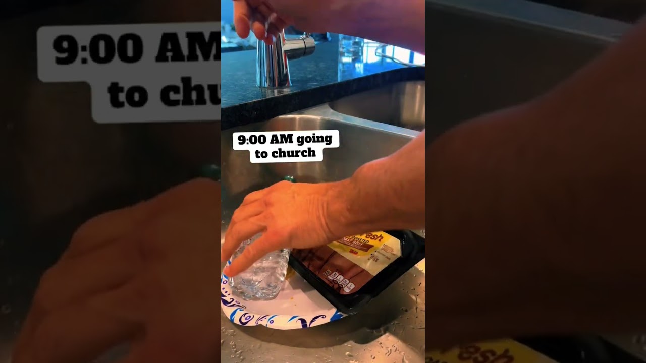 ￼ hiding vodka in the sink to drink behind your wife’s back