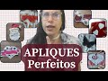 Como criar apliques perfeitos na máquina domestica | Costura criativa