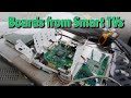 Taking apart a smart tv  scrap circuit boards inside