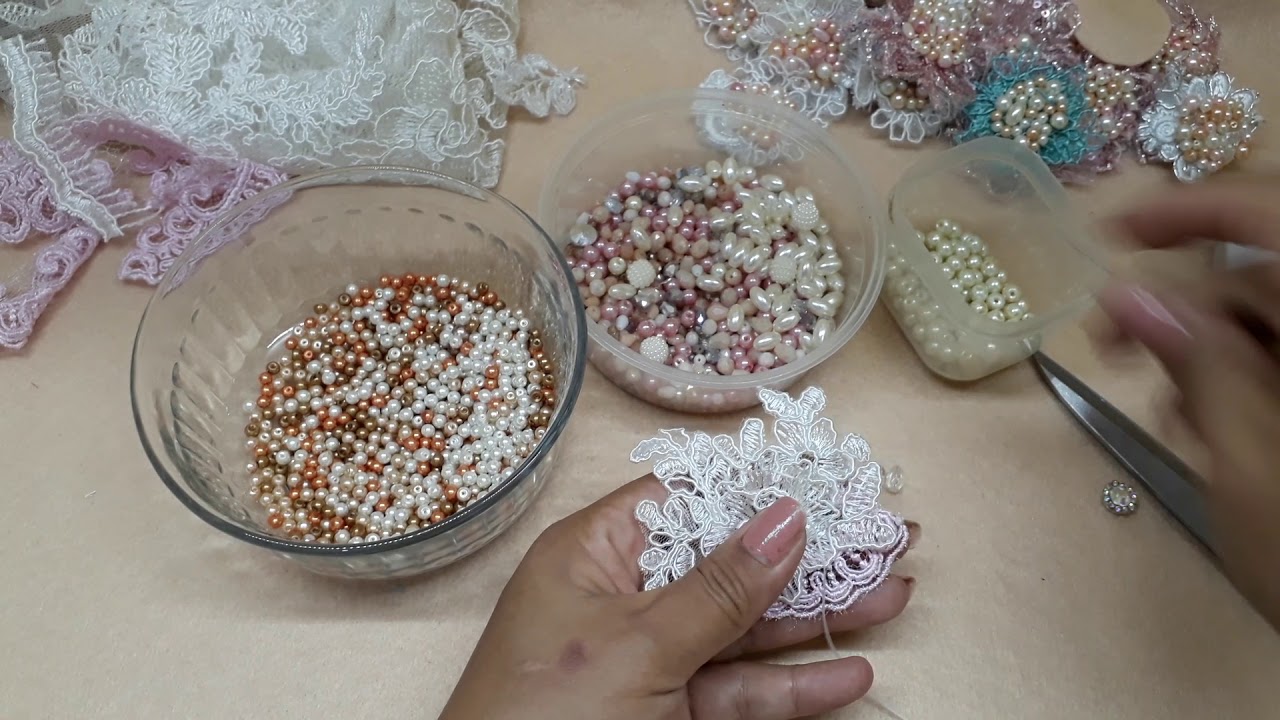 Aprende cómo hacer hermosas flores con perlas ~ Belleza y Peinados