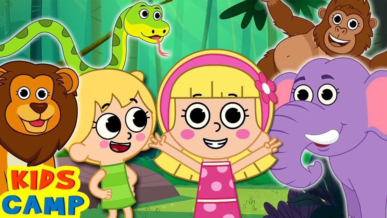Jungle Finger Family With Elly And Eva Jungle Animals Where Are You jungle-finger-family-with-elly-and-eva-jungle-animals-where-are-you