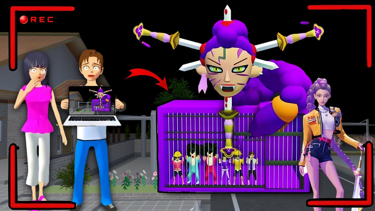 Yuta Mio Panik Setelah CCTV Merekam Penjara Rumi 😨 | Sakura School Simulator 