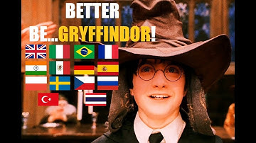 "BETTER BE...GRYFFINDOR!" in Different Languages [Harry Potter and the Philosepher