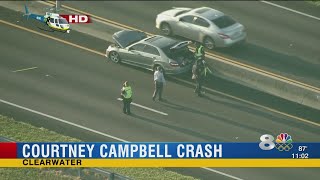 Courtney Campbell crash