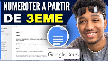 Comment Numéroter Page Google Doc A Partir De La 3eme