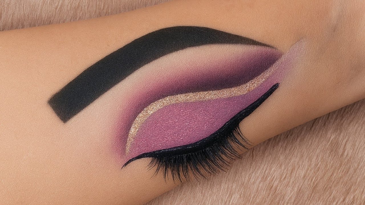 Perfect cut crease technique eye makeup hack | party glam makeup | cut crease eye makeup | makeup  